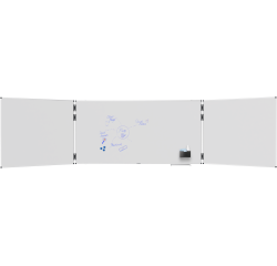 Tableau blanc triptyque émaillé UNITE PLUS 100x200cm - Legamaster