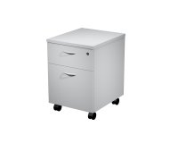 Cajonera móvil Presto - Venere 2 cajones.
 - Gris