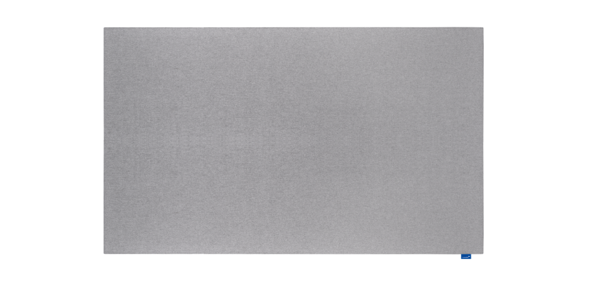 Tableau d'affichage acoustique WALL-UP 120x200cm gris - Legamaster