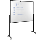 Tableau multi-usages XL PREMIUM - Tableau blanc / Feutrine bleu - Legamaster