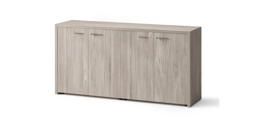 Low cupboard XENNON with swinging doors H.86 x W.172 cm