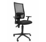 Silla Povedilla respaldo malla negro asiento bali azul