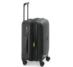 Delsey Belmont - Valise cabine extensible 4 doubles roues noire