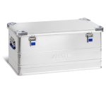 Malle en aluminium avec coins