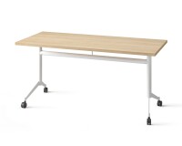 Table rabattable POLLY L.160 x P.70 cm Plateau Chêne