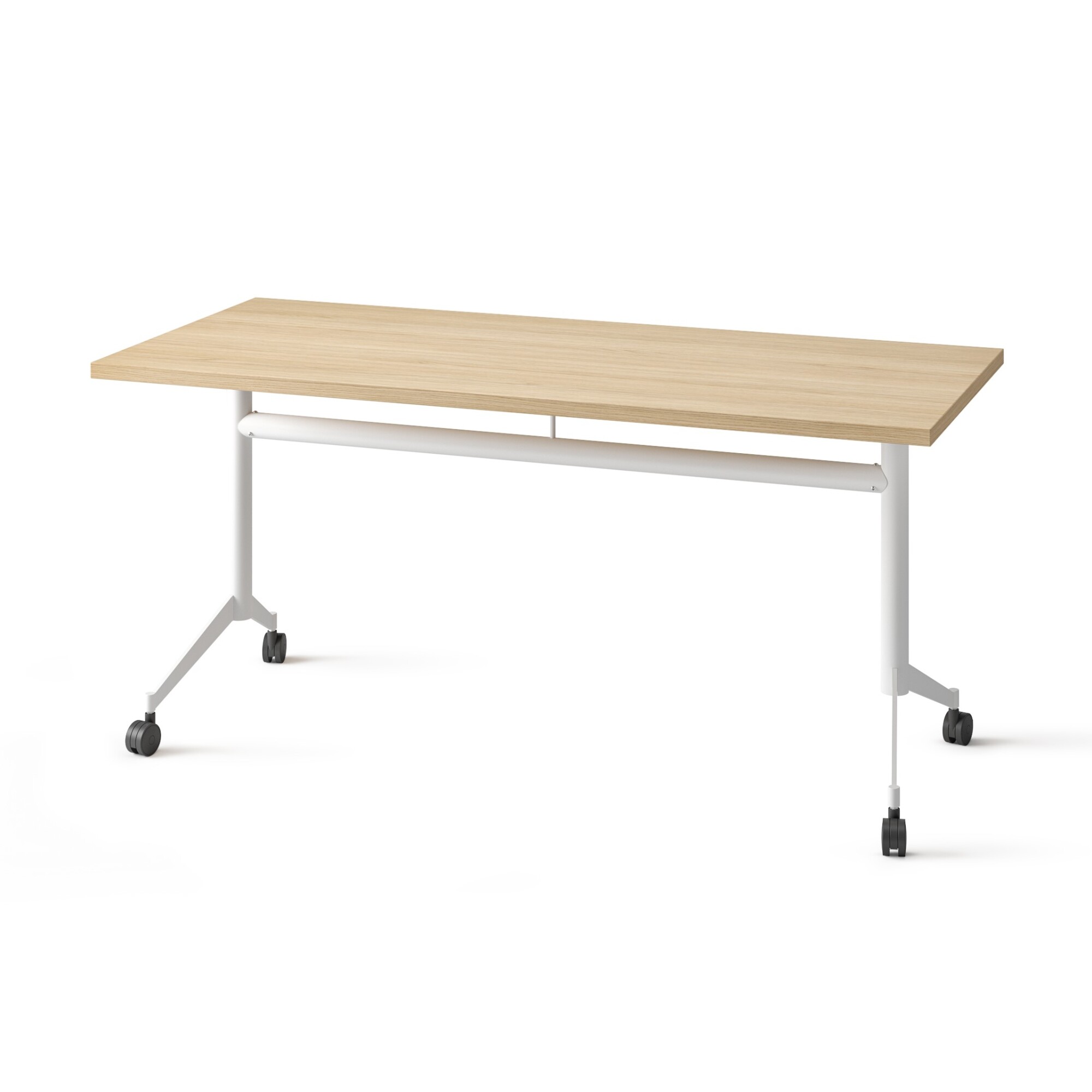 Table rabattable POLLY L.160 x P.70 cm Plateau Chêne