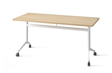 Table rabattable POLLY L.160 x P.70 cm Plateau Chêne
