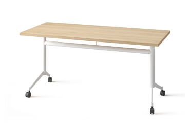 Table rabattable POLLY L.160 x P.70 cm Plateau Chêne