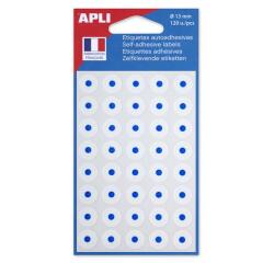 Oeillets adhésifs en pochette blanc, diamètre: 13 mm