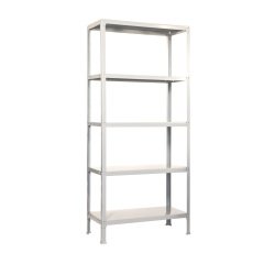 Estantería File Click Mini 5/360 blanco Simón Rack An 80 x Alt 180 x Fon 36 cm