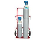 Diable porte-bouteilles acier 200 kg bavette fixe profondeur 160 mm roue caoutchouc
