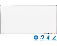 Tableau blanc laqué PREMIUM 100x200cm - Legamaster