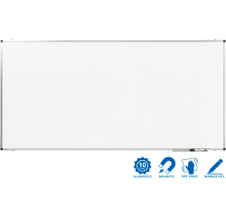 Tableau blanc laqué PREMIUM 100x200cm - Legamaster