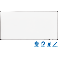 Tableau blanc laqué PREMIUM 100x200cm - Legamaster
