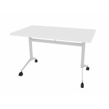 Inklapbare tafel POLLY, L.120 x D.70 cm, wit blad
