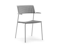 LULA Chair with Armrests - Gray