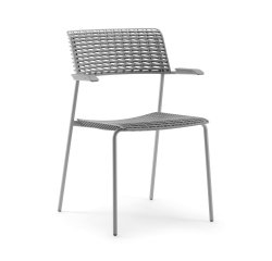 Chaise LULA avec accoudoirs