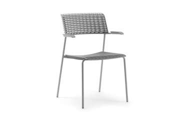 Chaise LULA avec accoudoirs