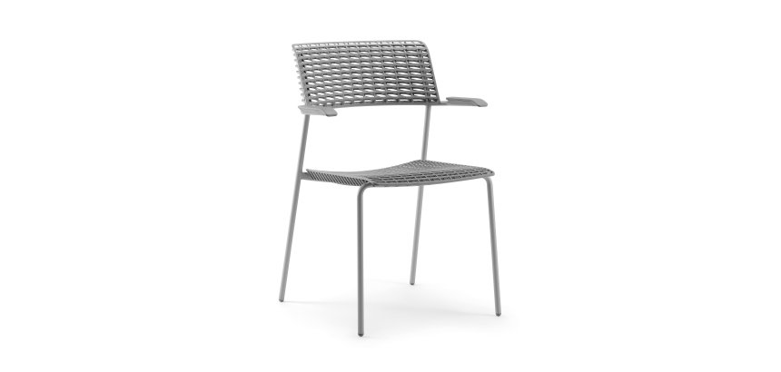 LULA chair with armrests
