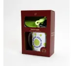 Kit Taza + Posavasos + Llavero "Papá eres un puntazo"