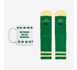 Kit Taza + Calcetines "Mis calcetines de la suerte" GreenVibes Talla 42-46