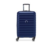 Delsey Valise extensible 4 doubles roues 66 cm - Shadow 5.0 Marine