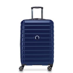 Delsey Valise extensible 4 doubles roues 66 cm - Shadow 5.0 Marine