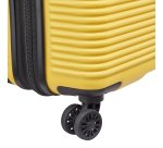 Delsey Freestyle - Valise extensible 66 cm jaune