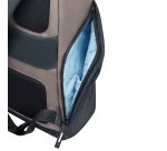 Delsey Securflap - Sac à dos pour ordinateur portable 15" marron