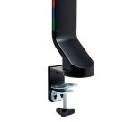 Brazo SmartFit™ de ahorro de espacio para dos monitores