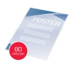 Paquete de 100 fundas de plastificación térmica GBC A3, 2 x 80 micras, brillante