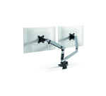 Bras support écran double SELECT PLUS fixation sur table