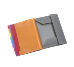 Trieur extensible à soufflets 8 compartiments – A4 – Viquel Rainbow Touch