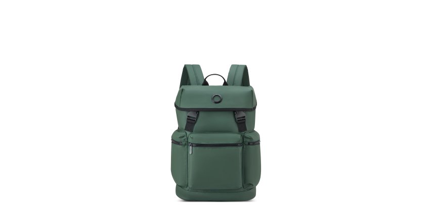 DELSEY ELEMENT 2.0 - Sac à dos vert pour ordinateur portable 15.6''