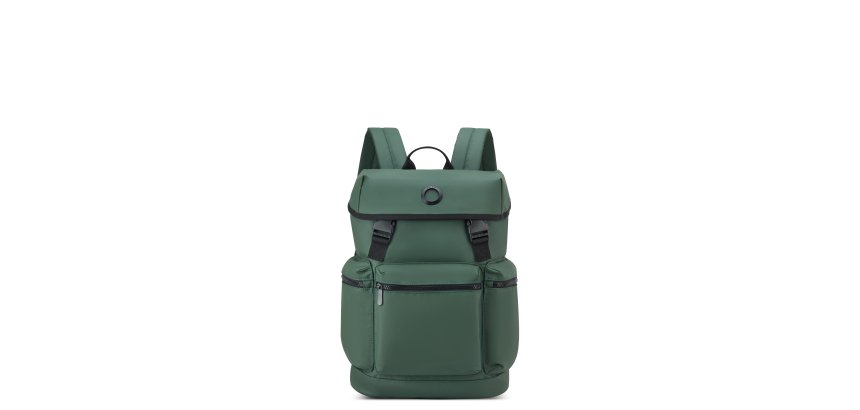 DELSEY ELEMENT 2.0 - Sac à dos vert pour ordinateur portable 15.6''