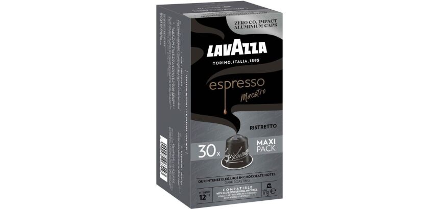 Cápsula Lavazza Espresso Maestro Ristretto para cafeteras Nespresso/ Caja de 30
