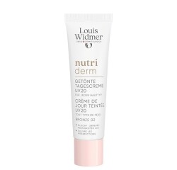 Widmer nutriderm Crème de Jour Teintée UV 20 - Bronze 02 30 ml sans parfum