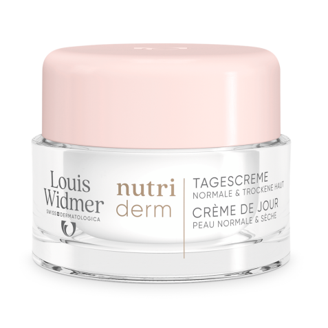 Crème de jour Nutriderm Louis Widmer - Pot de 50 ml