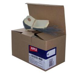 Etiqueta americana 80 x 38 mm Apli - Caja de 400