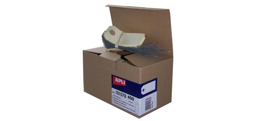 Etiquette américaine 80 x 38 mm Apli - Boîte de 400