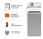 Destructeur Fellowes LX221 - coupe micro