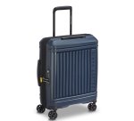 Delsey Valise cabine Slim Extensible Lutèce SE - 4 doubles roues 55 cm marine