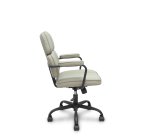 Fauteuil inclinable Opti518 en similicuir beige