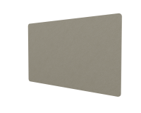 Panneau mural acoustique Mathilda en PET 12 mm - forme rectangle ou ronde - fixation par colle en spray
