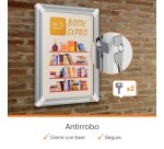 Porta póster A3 Nobo Premium Plus con cerradura