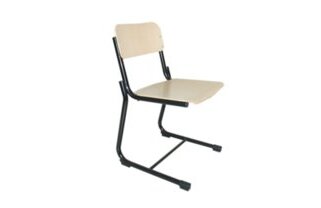 Chaise école luge Fabiano hêtre - Taille T6 pour primaire (P5/P6)