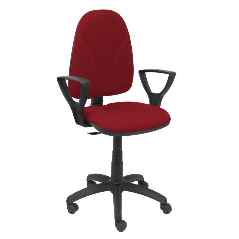 Silla Algarra bali brazos fijos - Granate