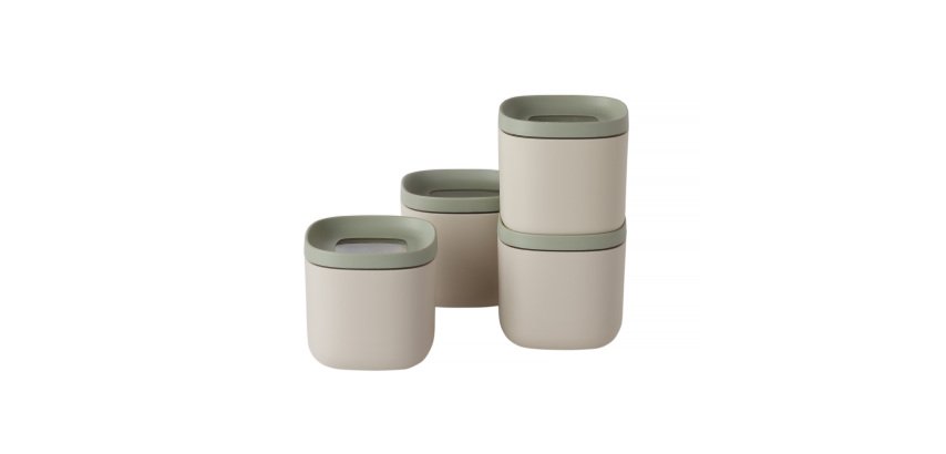 BergHOFF 4 pcs Set of small containers for food and spices