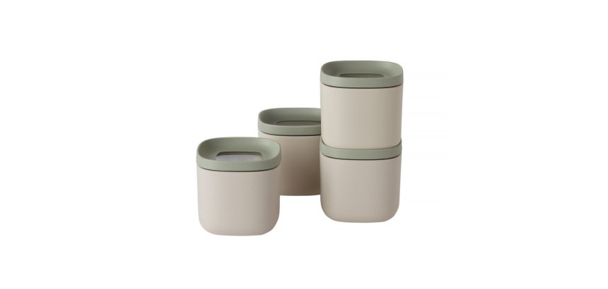 BergHOFF 4 pcs Set of small containers for food and spices