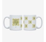 Kit Taza + Calcetines "Un día eres joven y al otro te perrea el párpado del estrés" talla 42-46